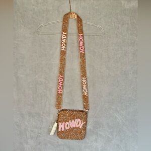 Beaded HOWDY Purse